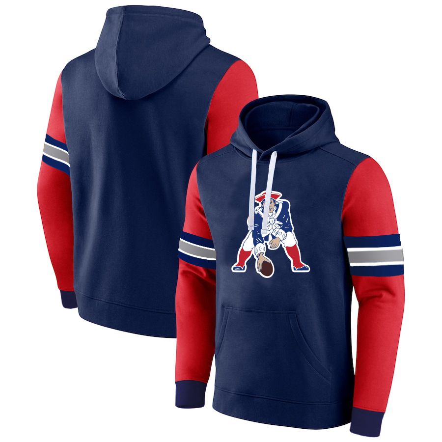 Men 2023 NFL New England Patriots blue Sweatshirt style 1031->los angeles rams->NFL Jersey